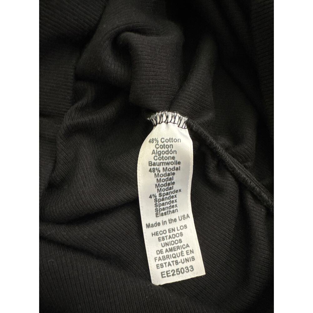 Michael Stars “Ricci” Power Shoulder Stretch Cotton Blend Rib Dress –Size Small - Picture 5 of 8